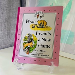 NEW The Original Pooh Treasury Pooh Invents A New Game Hardcover Picture Book